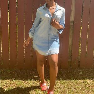 Denim dress